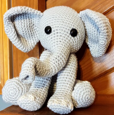 Baby Elephant Stuffed Animal - image6